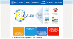 Desktop Screenshot of clearle.com